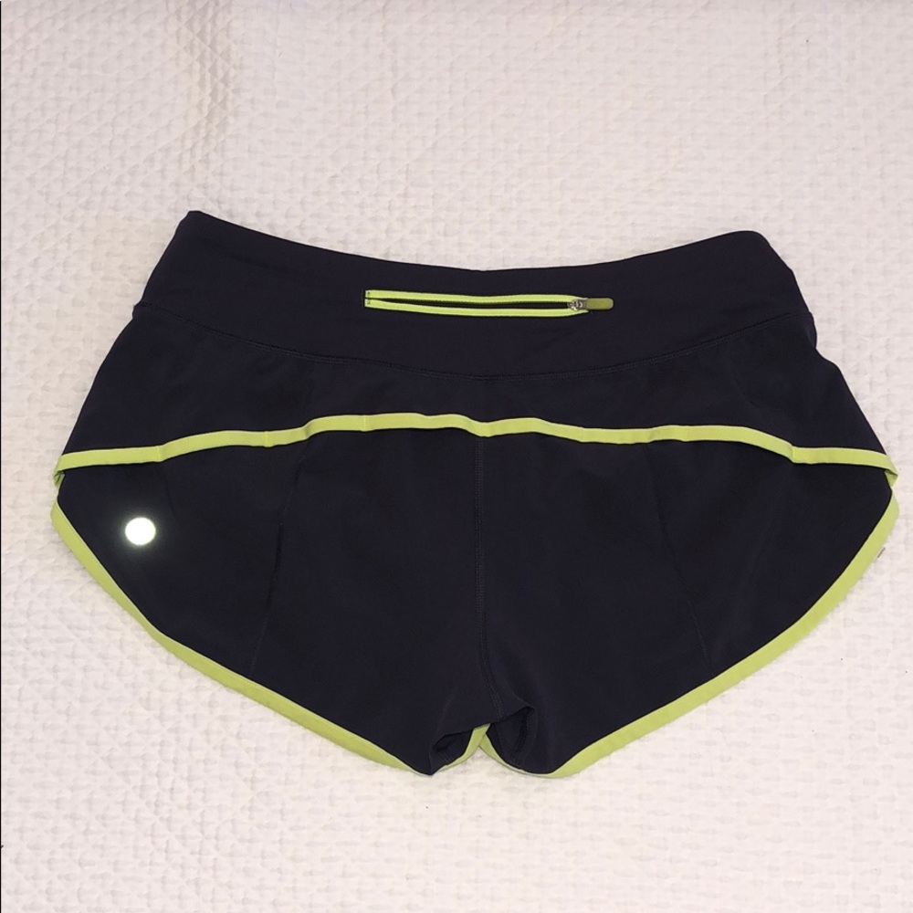 EUC Lululemon Speed Shorts 6/s